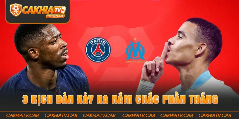 Nắm chắc 3 kịch bản xảy ra nắm chắc phần thắng