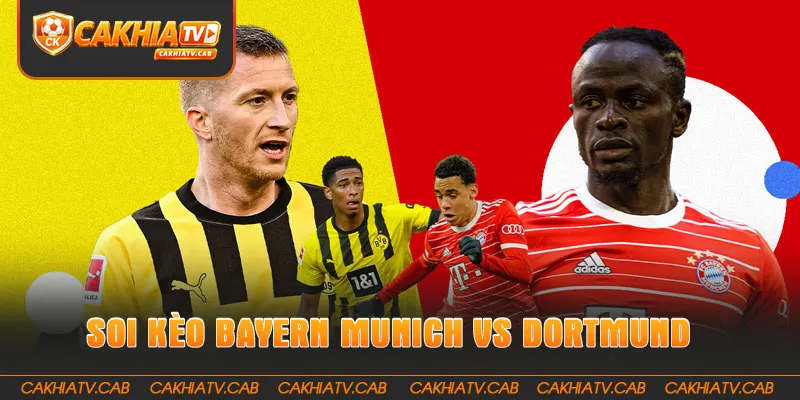 Soi Kèo Bayern Munich Vs Dortmund