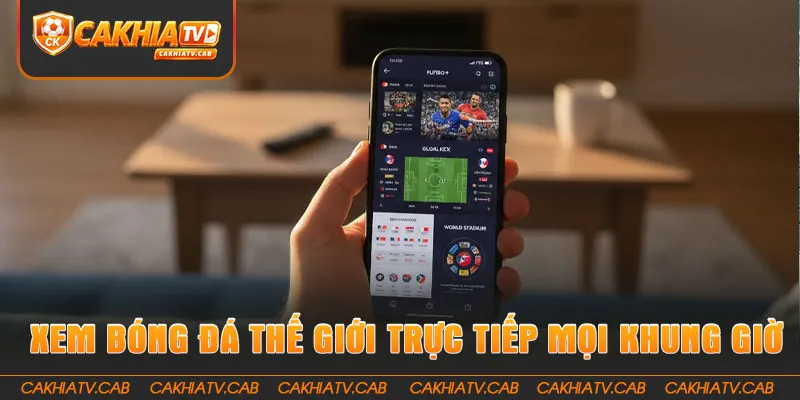 Xem Bóng Đá Thế Giới Trực Tiếp bùng nổ mọi khung giờ